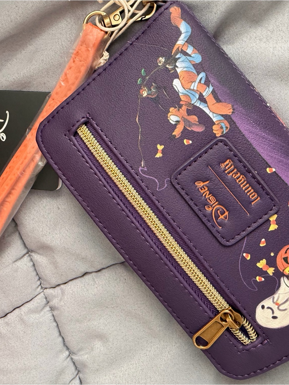 Loungefly Purple Halloween Disney Character Backpack and Wallet Set - Picture 10 of 10
